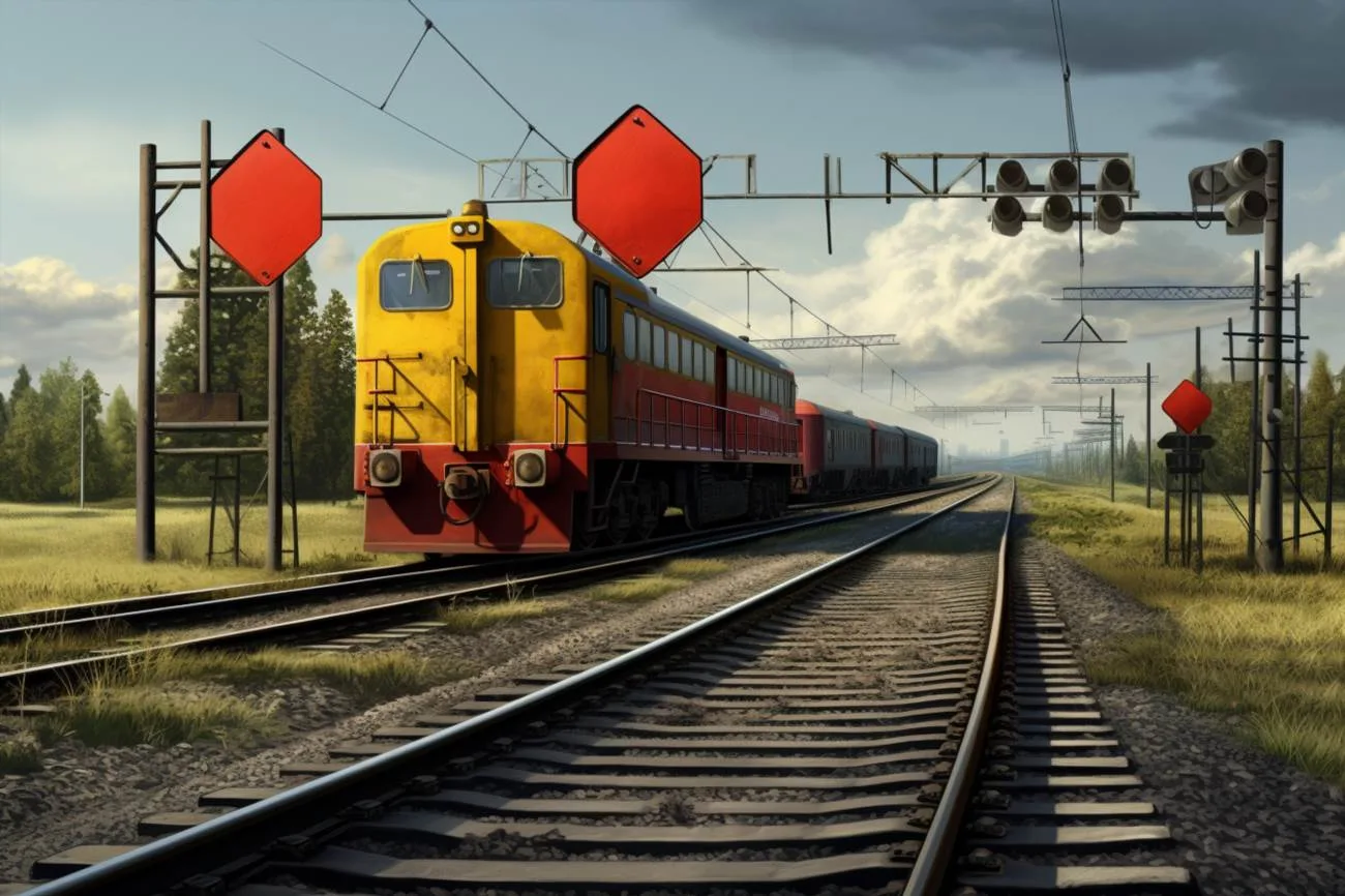 Železniční přejezd se závorami: bezpečnost a fungování